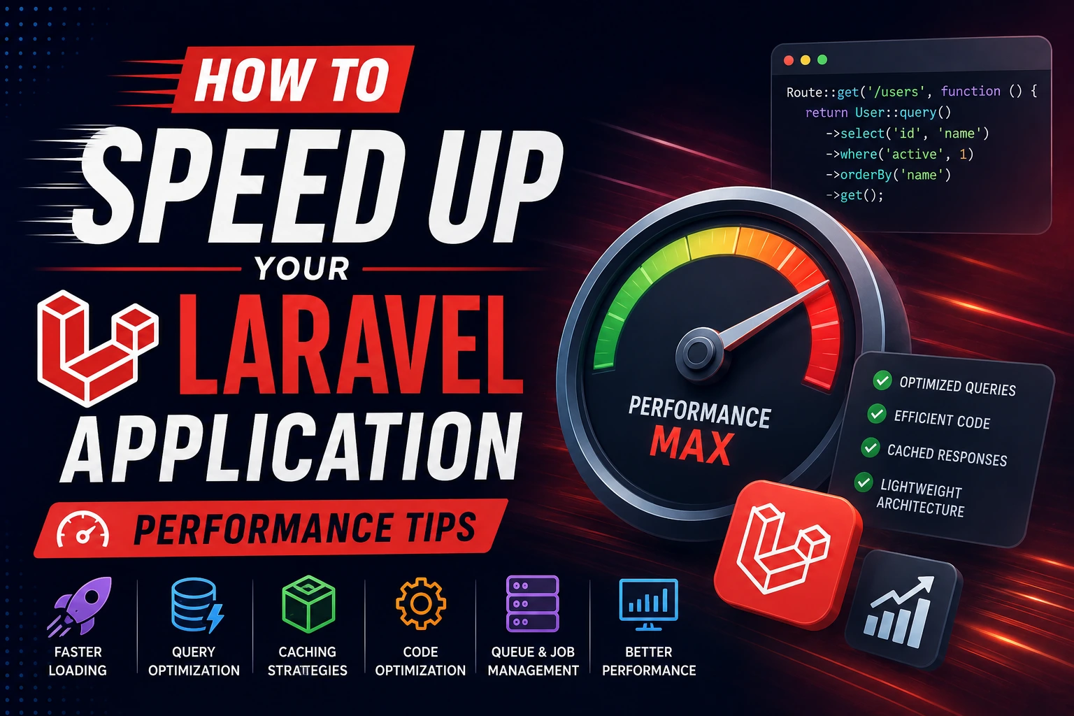 How to Speed Up Your Laravel Application: Performance Tips